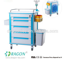 DW-FC001 First-aid Medical ABS Treatment Trolley